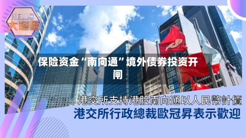 保险资金“南向通”境外债券投资开闸