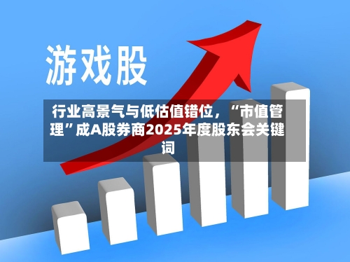行业高景气与低估值错位，“市值管理”成A股券商2025年度股东会关键词-第2张图片