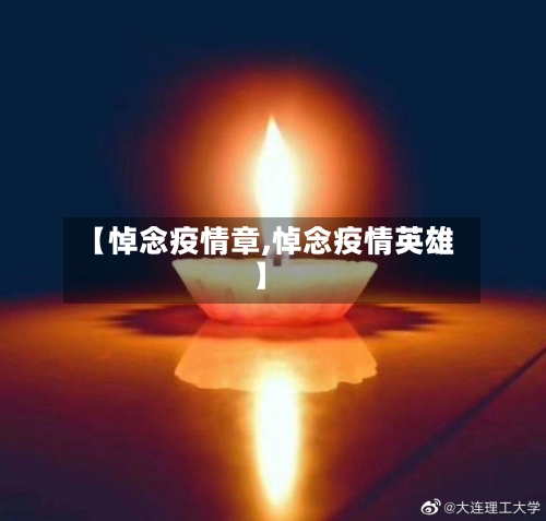【悼念疫情章,悼念疫情英雄】