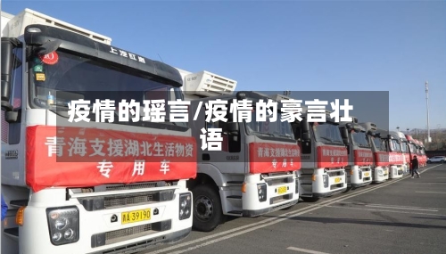 疫情的瑶言/疫情的豪言壮语
